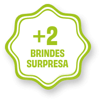 +2 brindes surpresa
